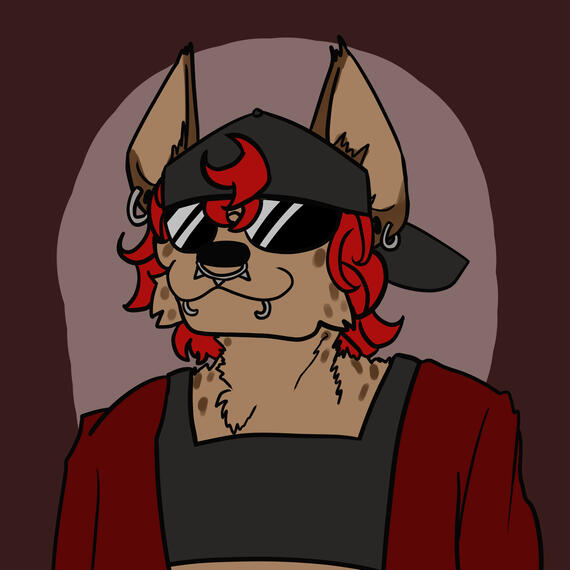 Hyena (OC) Bust